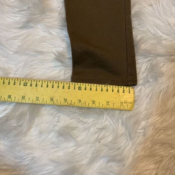 Matilda Jane Small Scouts Honor Pants with floral stitching on one leg - Picture 8 of 12